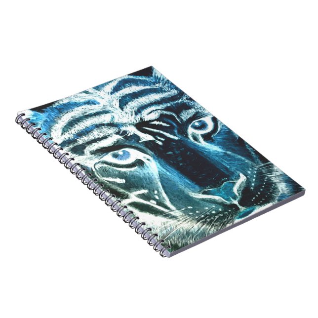 Tiger Design-Skizze Notizblock (Rechte Seite)