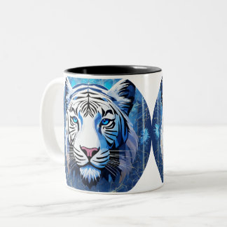 Tiger Design-Tasse Zweifarbige Tasse