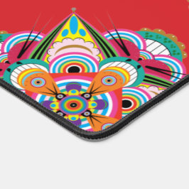 Tiger Dragon Mandala Desk Mat Schreibtischunterlage