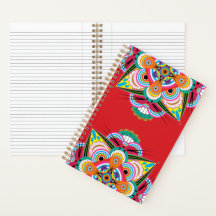 Tiger Dragon Mandala Notebook 5.5x8.5