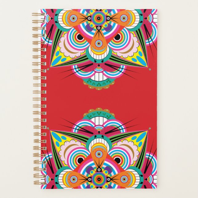 Tiger Dragon Mandala Planner (2 tailles) (Devant)