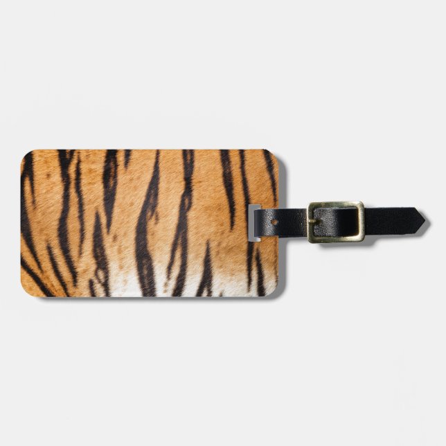 Tiger-Druck-Gepäckanhänger Gepäckanhänger (Vorderseite horizontal)