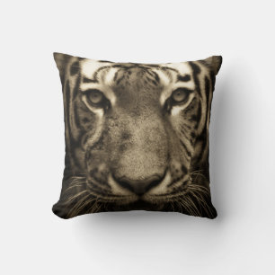 Tiger-Druck Katze individuell personalisieren Jubi Kissen