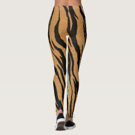 Tiger-Druck-Leggings Leggings