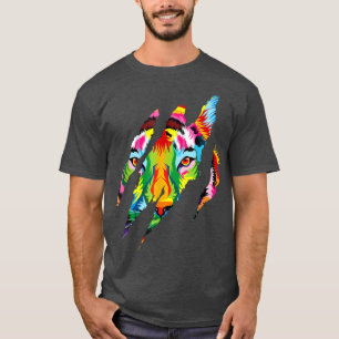 Tiger Eye Claw farbig Tiger Design Tierdesign T-Shirt