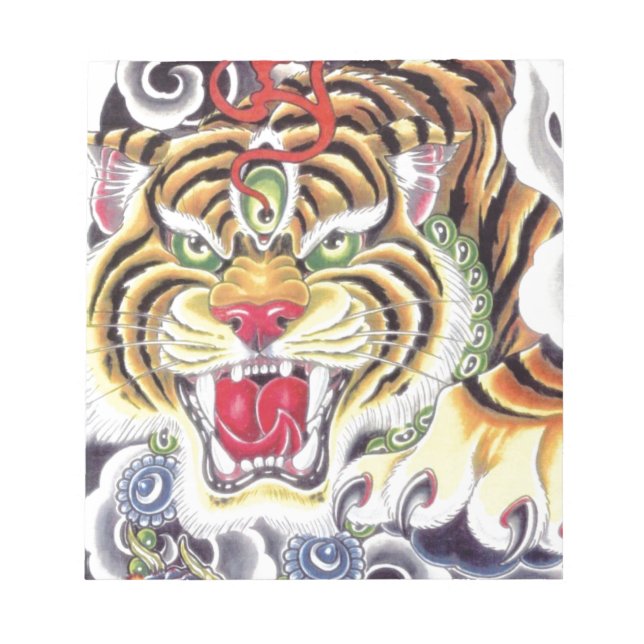 Tiger Eye Notizblock (Vorderseite)