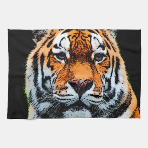 Tiger Eyes Inspiration Handtuch