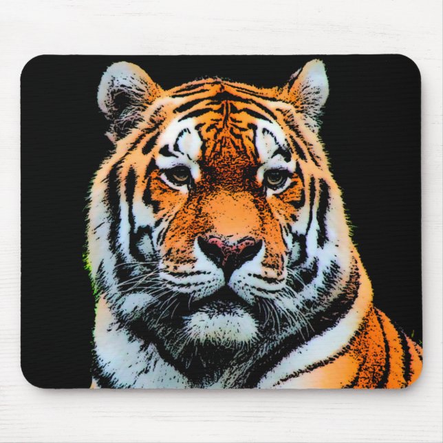 Tiger Eyes Inspiration Mousepad (Vorne)