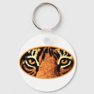 Tiger Eyes Orange The MUSEUM Zazzle Geschenke Schlüsselanhänger
