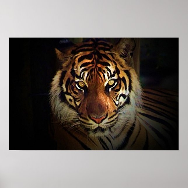 Tiger Eyes Poster - Wilde Life Poster (Vorne)