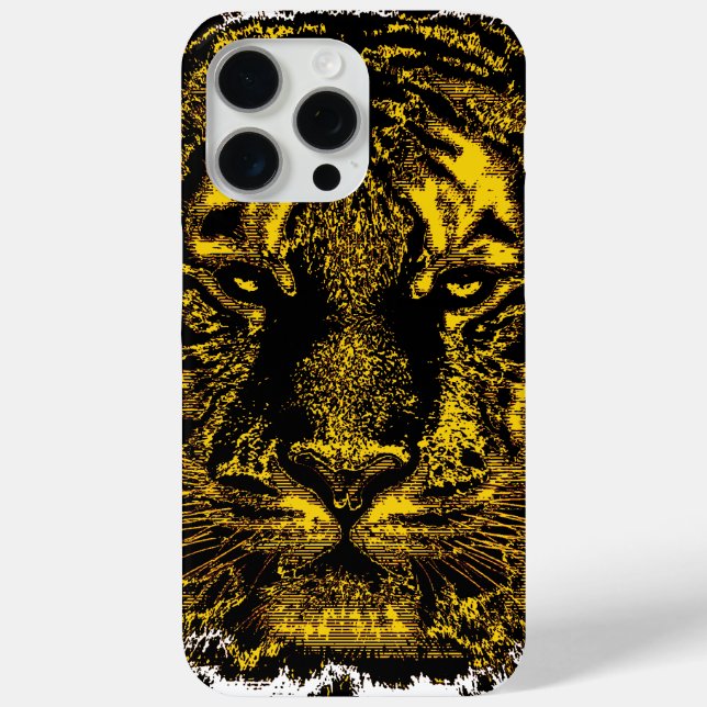 Tiger Face Case-Mate iPhone Hülle (Rückseite)