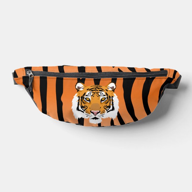 Tiger Face Stylish Animal Print Bauchtasche (Ablage )