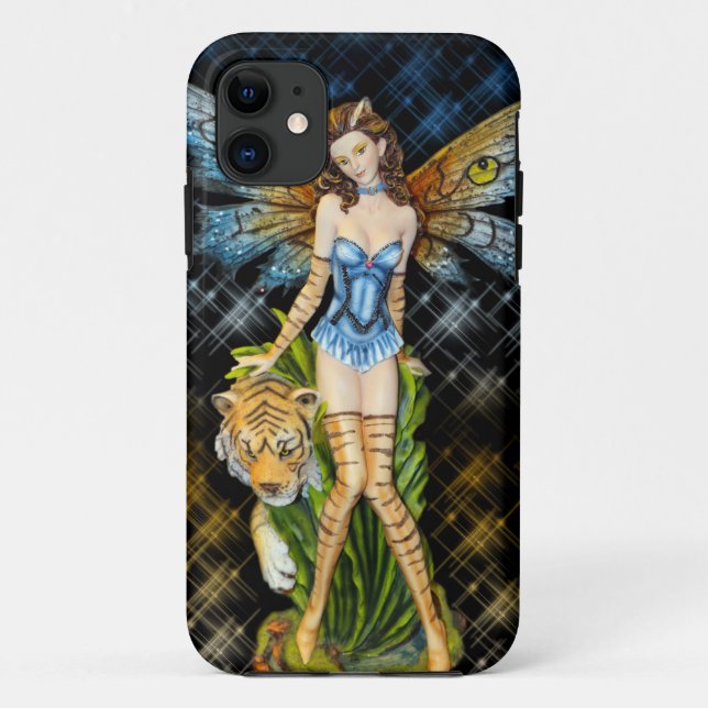 Tiger Fairy Iphone Case (Rückseite)