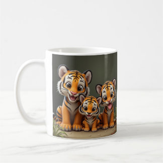 Tiger Family Mug