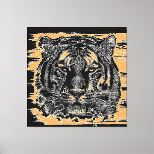 Tiger Fine Art 2 Wrapped Canvas Leinwanddruck