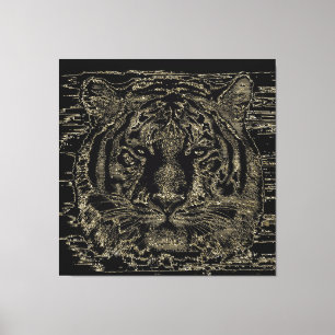 Tiger Fine Art 3 Wrapped Leinwand