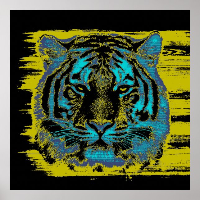 Tiger Fine Art Poster (Vorne)