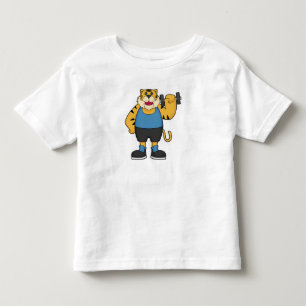 Tiger Fitness Dumbbell Kleinkind T-shirt