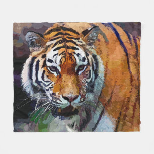 Tiger Fleecedecke
