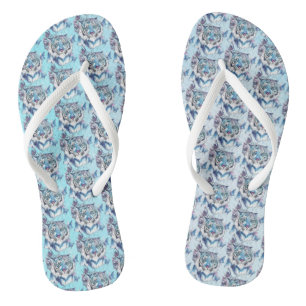 Tiger Flip Flops