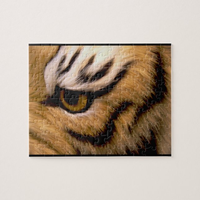 Tiger-Foto-Puzzlespiel (Horizontal)