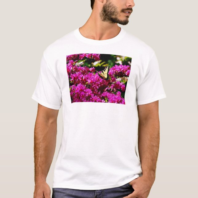 Tiger-Frack auf Azalee T-Shirt (Vorderseite)