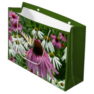 Tiger Frack Butterfly Conflower Geschenktasche Große Geschenktüte