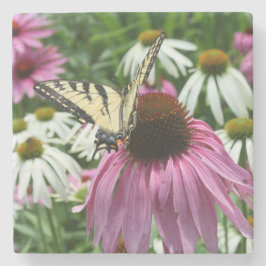 Tiger Frack Butterfly Fower Stone Untersetzer