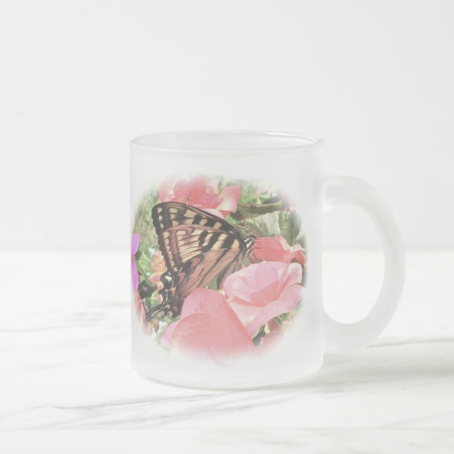 Tiger Frack Butterfly Mattglastasse (Rechts)
