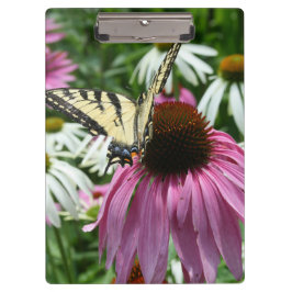 Tiger Frack Butterfly On Blume Clipboard Klemmbrett