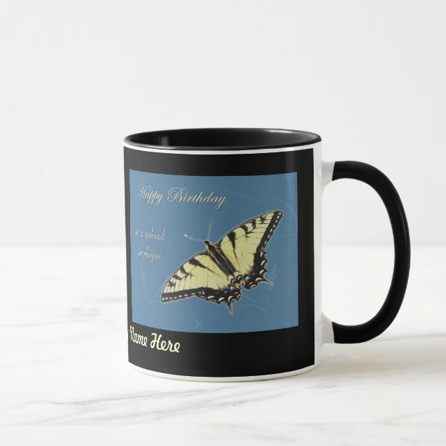 Tiger Frack Butterfly Tasse (Rechts)