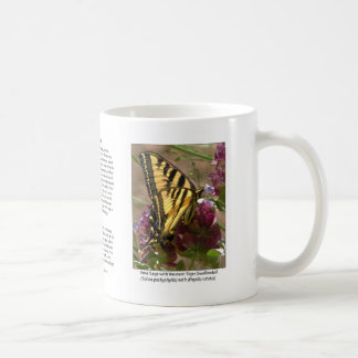 Tiger-Frack mit Rosen-der weisen Kaffee-Tasse Kaffeetasse