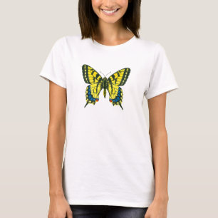 Tiger-Frack-Schmetterling T-Shirt