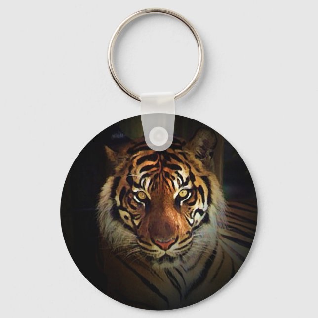 Tiger Free Spirit Schlüsselanhänger (Vorderseite)