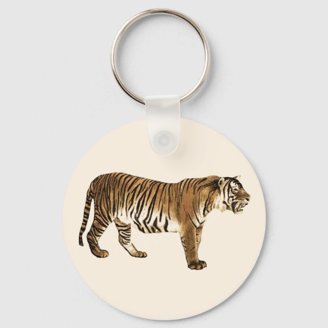 Tiger Free Spirit Schlüsselanhänger (Vorderseite)