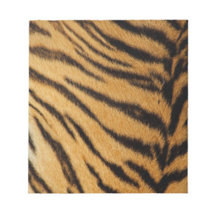 Tiger Fur Streifen Notizblock