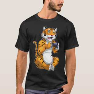 Tiger Gamer Controller T-Shirt