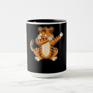 Tiger-Geschenk  Funny Tiger Dab Dabing Tiger Tasse