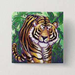 Tiger Geschenke & Accessoires Button