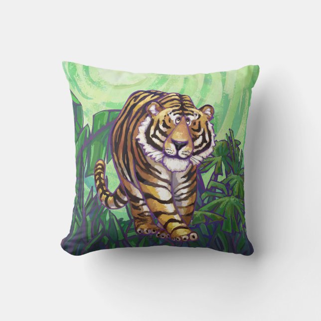 Tiger-Geschenke u. Zusätze Kissen (Vorderseite)