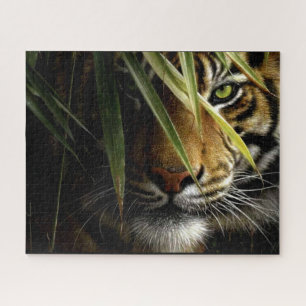 Tiger-Gesicht Jigsaw-Puzzle