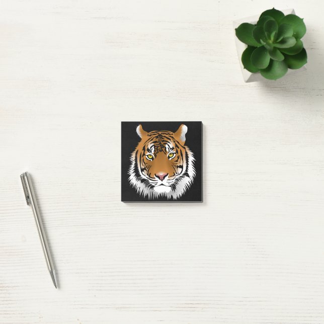 Tiger-Gesicht Post-it Notizen  (Büro)