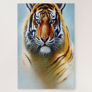 Tiger-Gesichtsmalerei - beeindruckende Artenvielfa