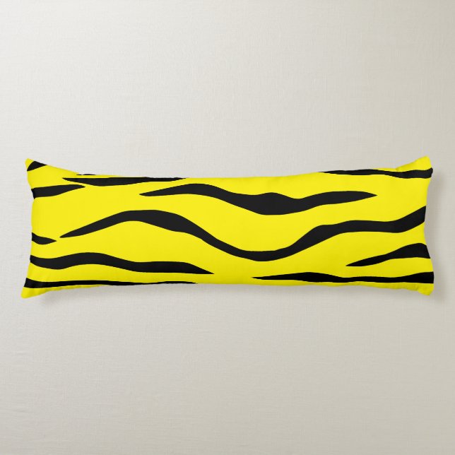 Tiger-gestreift Seitenschläferkissen (Vorderseite)