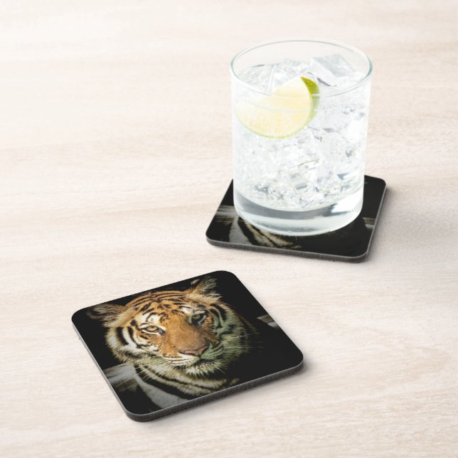 Tiger Getränkeuntersetzer (Rechte Seite)