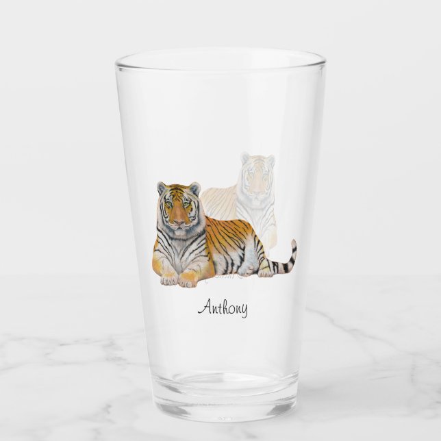 Tiger Glas (Vorderseite)