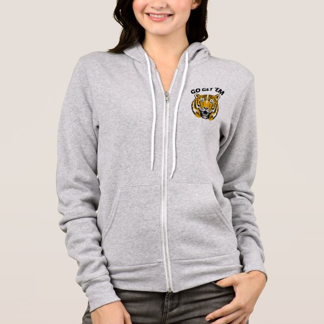 TIGER GO GET 'EM HOODIE (Vorderseite)