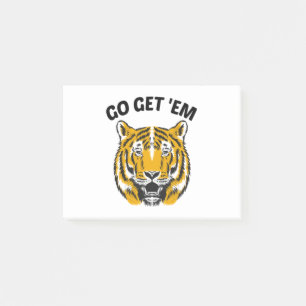 TIGER GO GET 'EM POST-IT KLEBEZETTEL