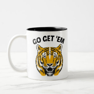 TIGER GO GET 'EM ZWEIFARBIGE TASSE