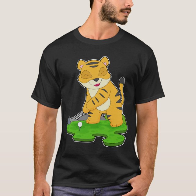 Tiger Golf Club T-Shirt (Vorderseite)